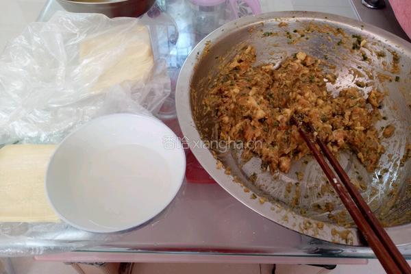 猪肉大葱混沌的做法图解18