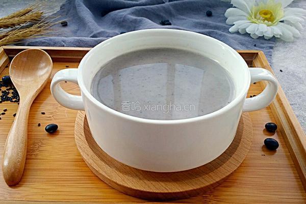 黑芝麻核桃黑豆糊的做法图解5