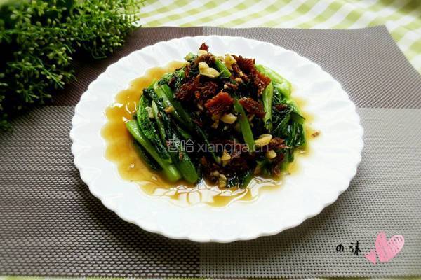 鲮鱼油麦菜的做法图解7