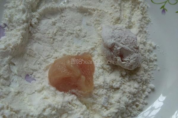 脆皮炸鸡块的做法图解4