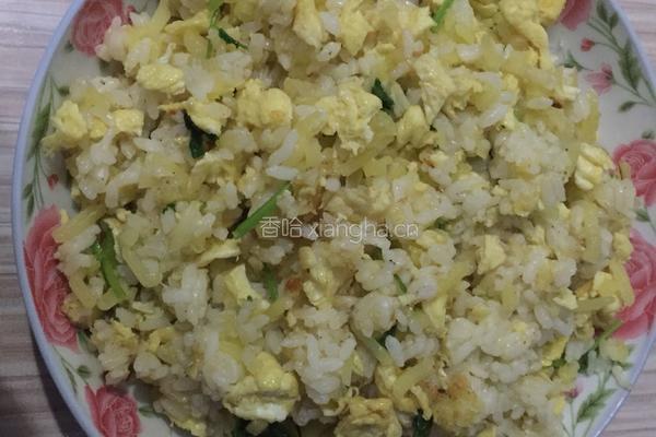 土豆丝鸡蛋炒饭的做法图解3
