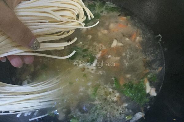 什锦面条的做法图解4