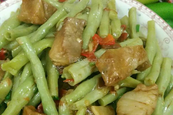 回锅豆角的做法图解12