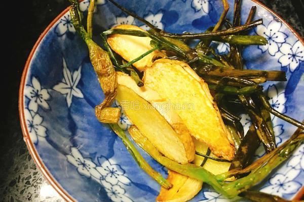 茭白炒鳝丝的做法图解8