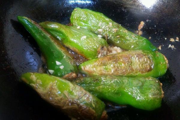 辣椒塞肉的做法图解9