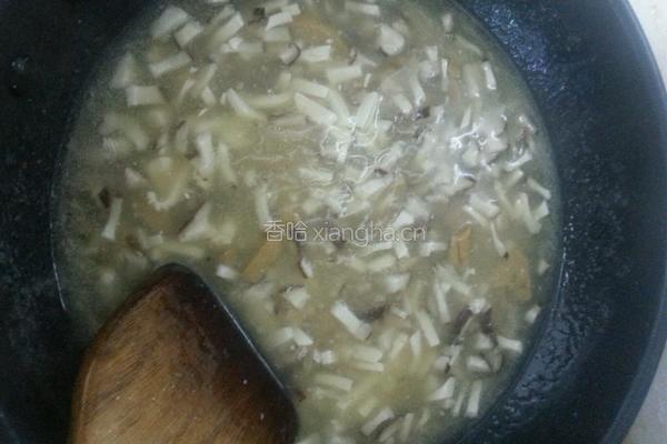 豆腐鸡杂羹的做法图解3