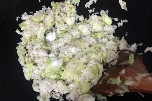包菜饭的做法图解6