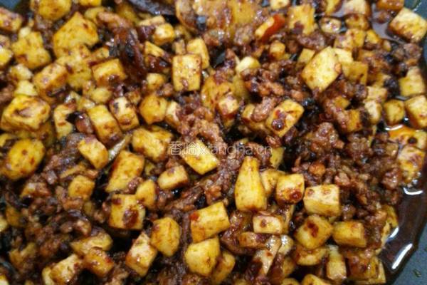 香辣八宝豆腐的做法图解7