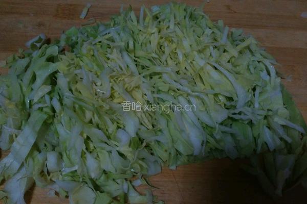 家常素炒饼丝的做法图解2