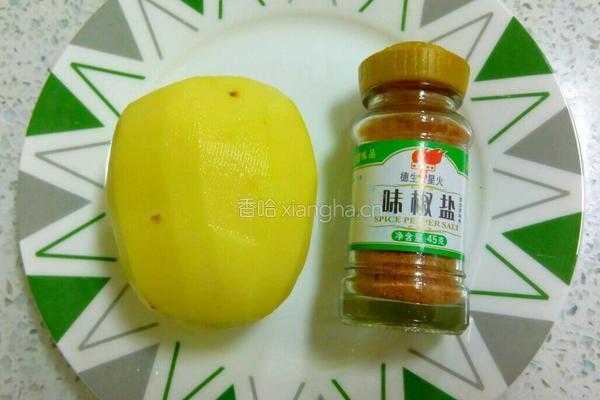 椒盐土豆丝的做法图解1