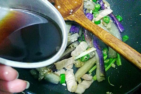 蚝油烧茄子的做法图解12