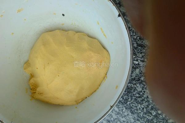 南瓜饼(难看了点)的做法图解5