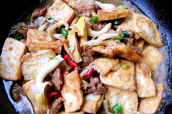蘑菇豆腐的做法图解11