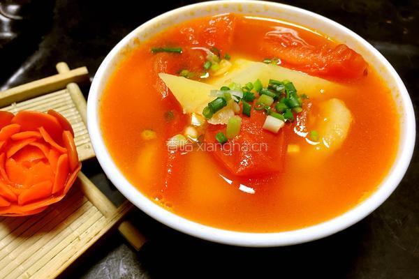 番茄土豆浓汤的做法图解8