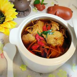 虫草花野鸭汤的做法[图]