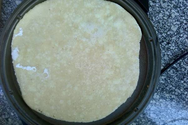豆渣芝麻饼的做法图解4