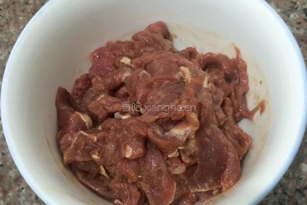 家常水煮肉片的做法图解3