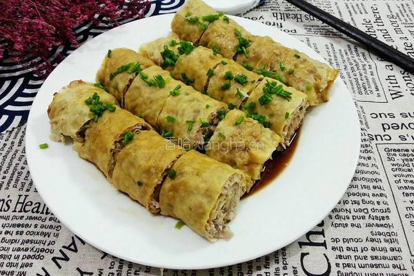 百叶卷肉的做法图解10