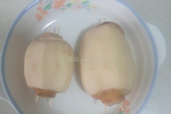 酿藕的做法图解4