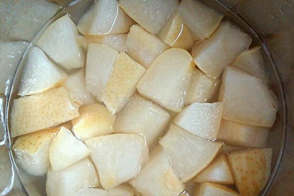 冰糖梨水的做法图解6