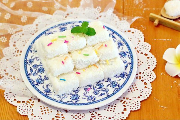 椰汁雪花糕的做法图解16
