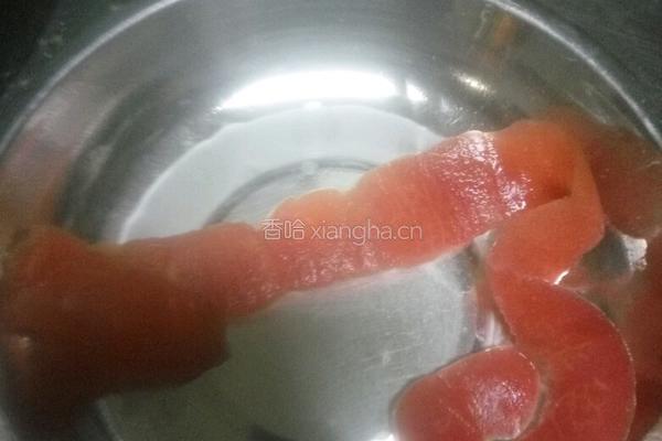 凉拌水果苤蓝的做法图解3