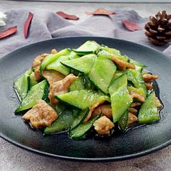 黄瓜炒瘦肉的做法[图]