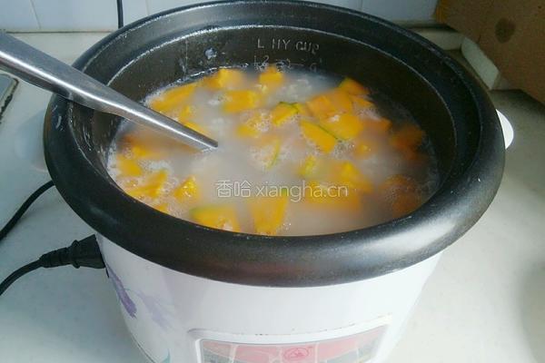 南瓜粥的做法图解8