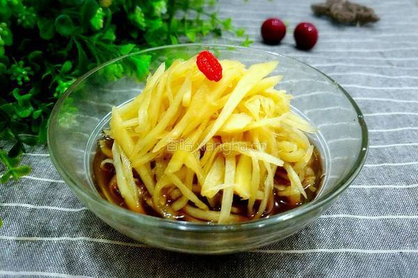 糖醋嫩姜的做法图解7