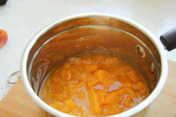 黄桃果酱的做法图解4