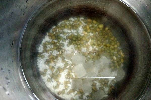 绿豆米糊的做法图解3