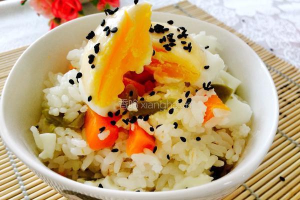 简易煲仔饭的做法图解5