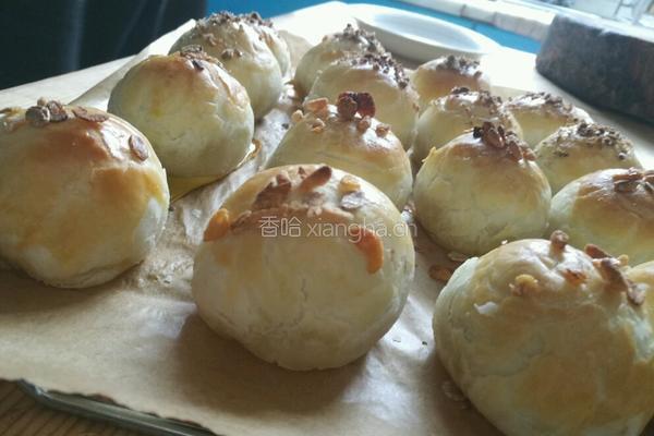 原味蛋黄酥的做法图解11