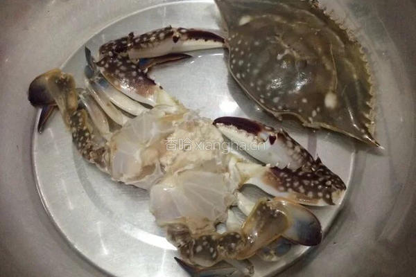 炒海蟹的做法图解1