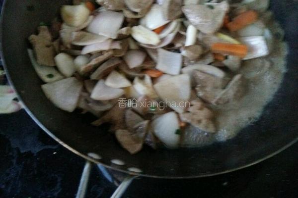 洋葱炒猪肝的做法图解6