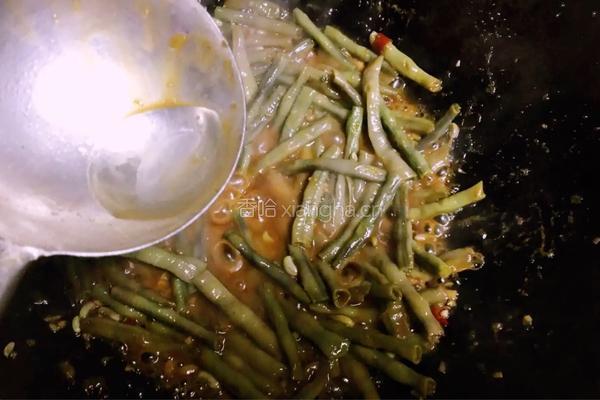 油焖豇豆的做法图解10