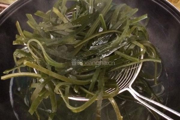 凉拌海带根的做法图解5