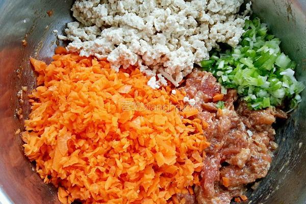 胡萝卜豆腐饺子的做法图解10
