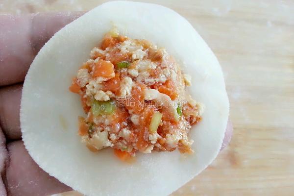 胡萝卜豆腐饺子的做法图解17