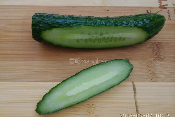 黄瓜汤的做法图解2