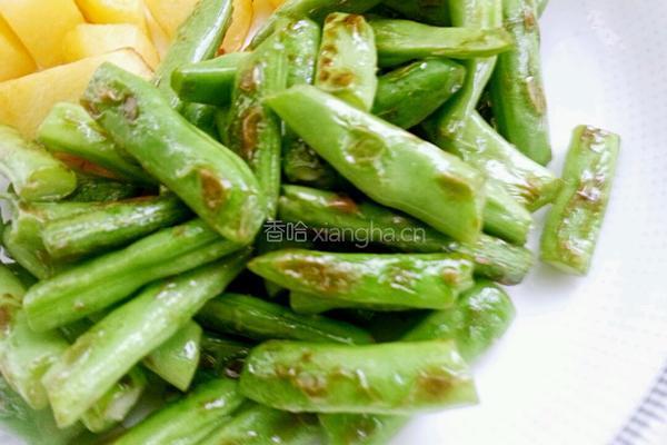 土豆豆角炖粉条的做法图解6