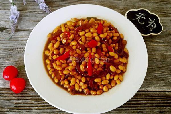 黄豆芽炒肉皮的做法图解6