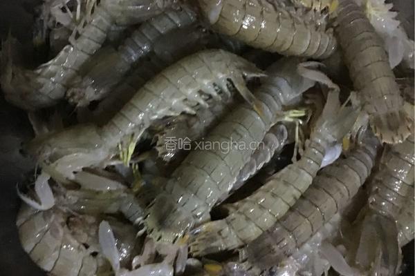 烧烤皮皮虾的做法图解1