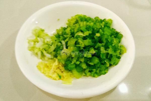 芹菜馅包子的做法图解8