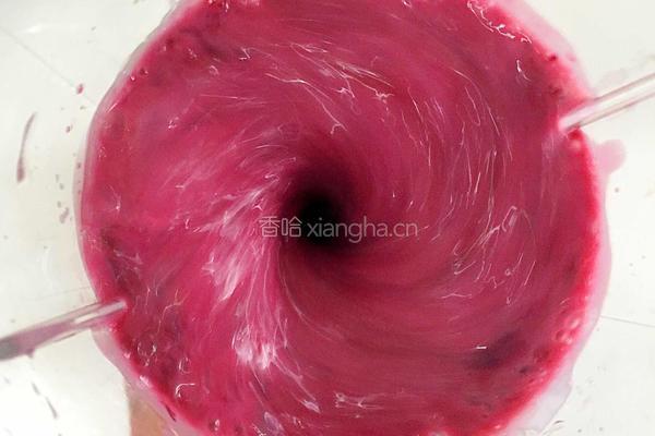 车厘子奶昔的做法图解5