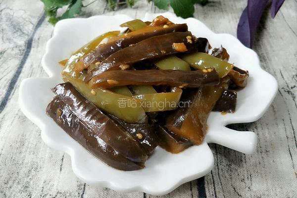 青椒焖茄子的做法图解7