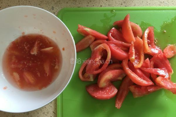 西红柿鸡蛋水饺的做法图解4