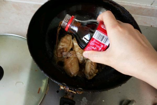 可乐鸡翅中的做法图解5