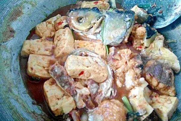 豆腐烧鱼块的做法图解11