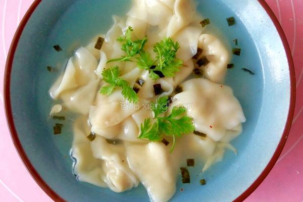 芹菜猪肉馅馄饨的做法图解22